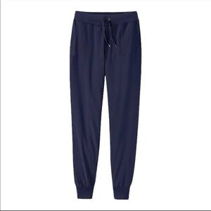 Athleta Navy Blue Lined City Joggers 4 Tall